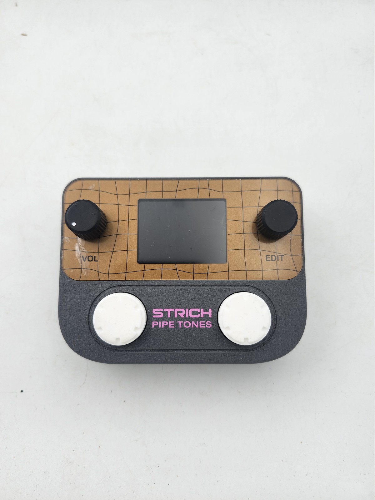 Strich Pipe Tones Pocket Multi-Effects Guitar Bass Pedal USB-C Looper Drum Machi