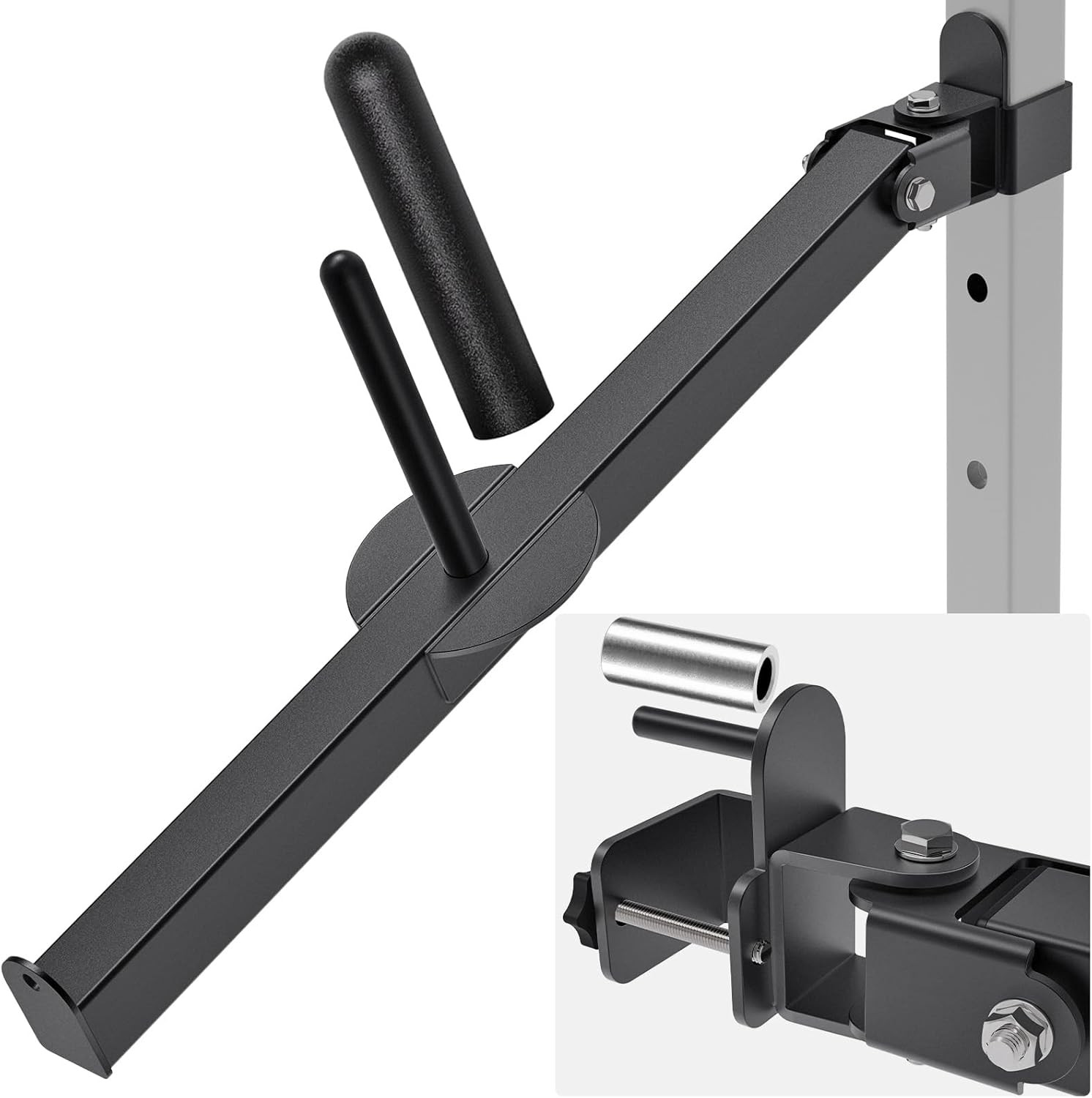 T Bar Row Landmine Attachment Belt Squat Attachment for Power Cage | Heavy Power