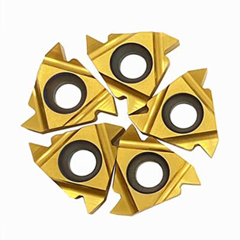 Inserts Pack of 20 High Performance Model 16ER AG60 Compatible with Lathes