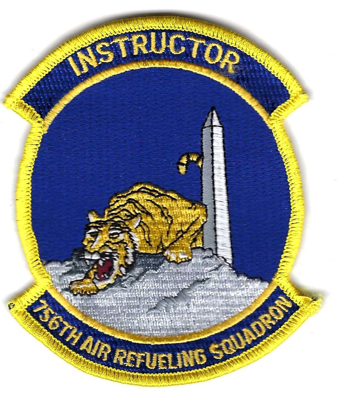 PATCH USAF 756TH AIR REFUELING SQ ARS INSTRUCTOR ANDREWS AFB       B7-15