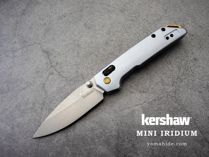 Kershaw Mini Iridium Ice Blue Folding Knife 01KS231