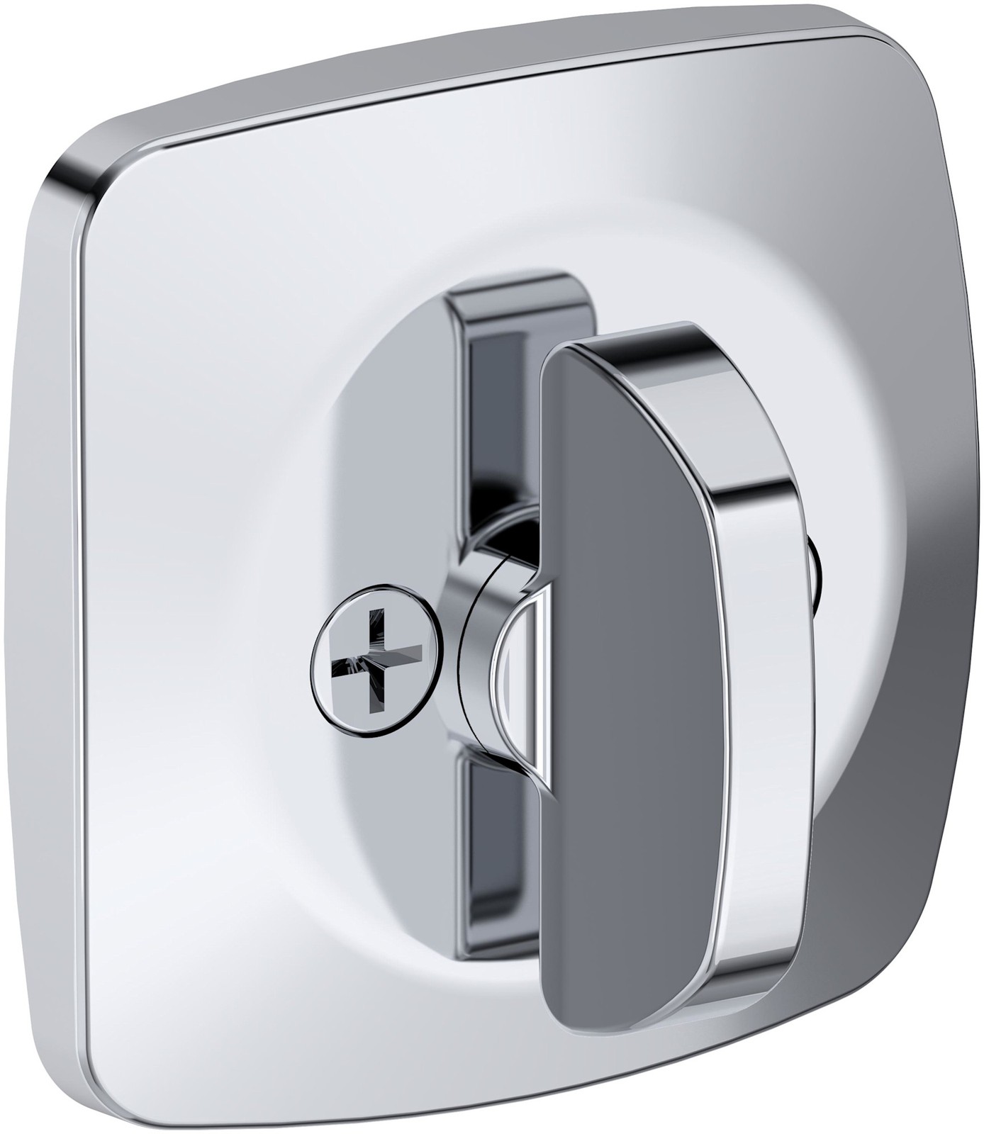 Baldwin SC.SSD Soft Square Solid Brass Single Cylinder Keyed - Brass