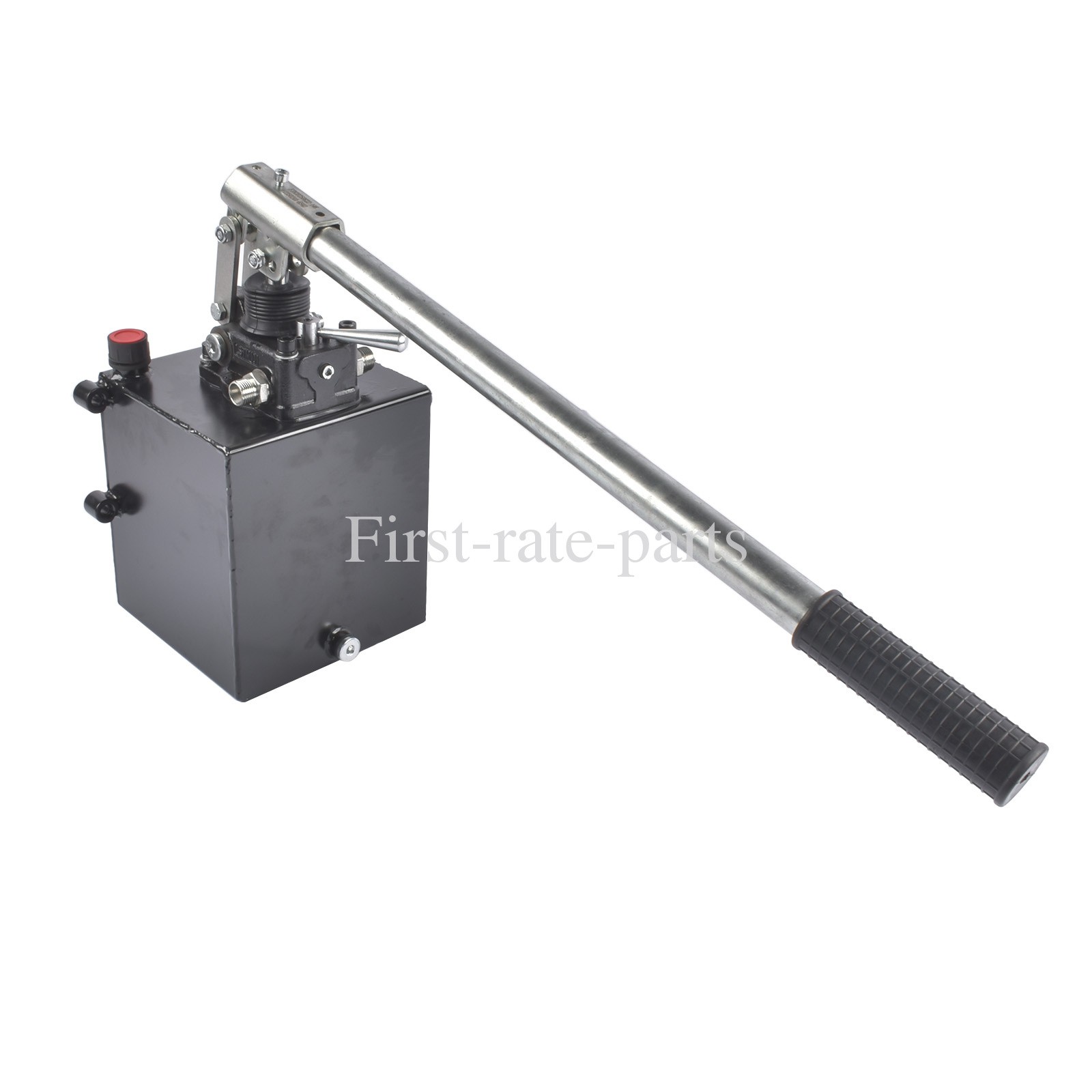 3600 PSI Hydraulic Hand Pump with 5 Quart Reservoir Double Acting 1.5 CID