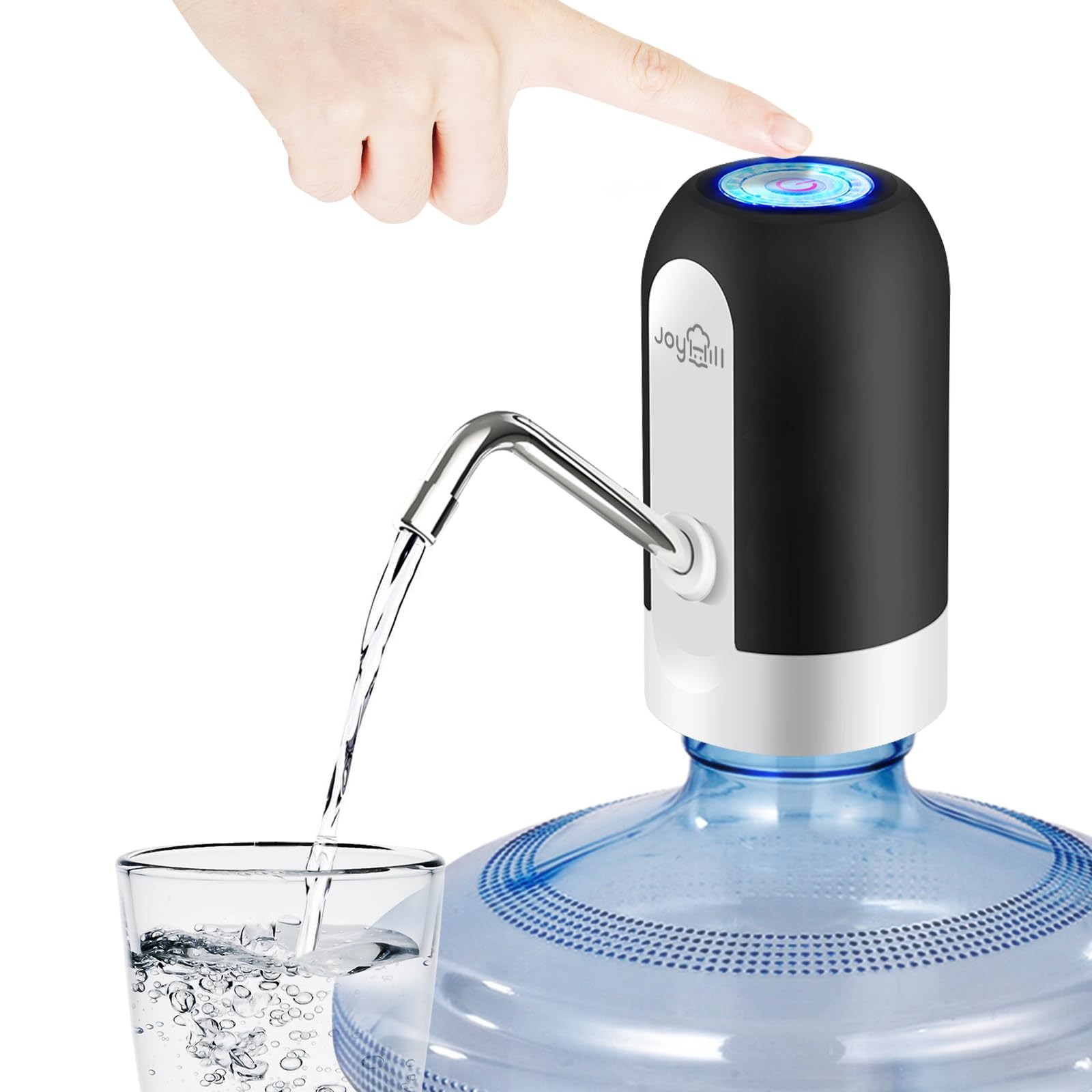 5 Gallon Water Bottle Dispenser, USB Charging Water Bottle Pump, Portable Wat...