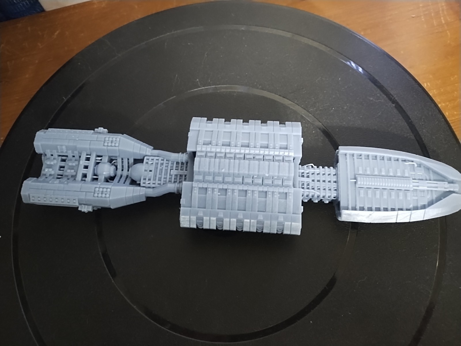 Battlestar Galactica Berzerk-class Support Ship 3D Resin Print 8.75"