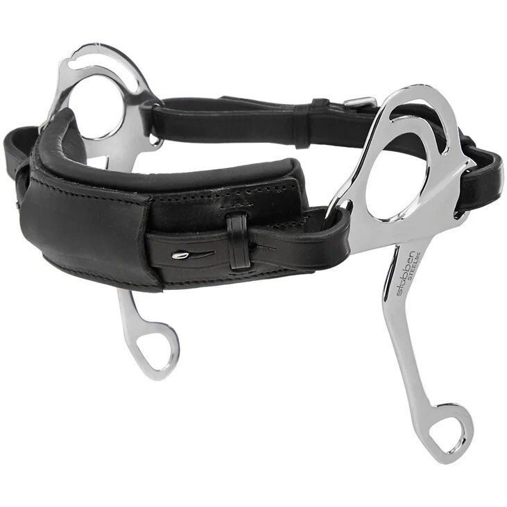 Stubben Steeltec Hackamore New Black