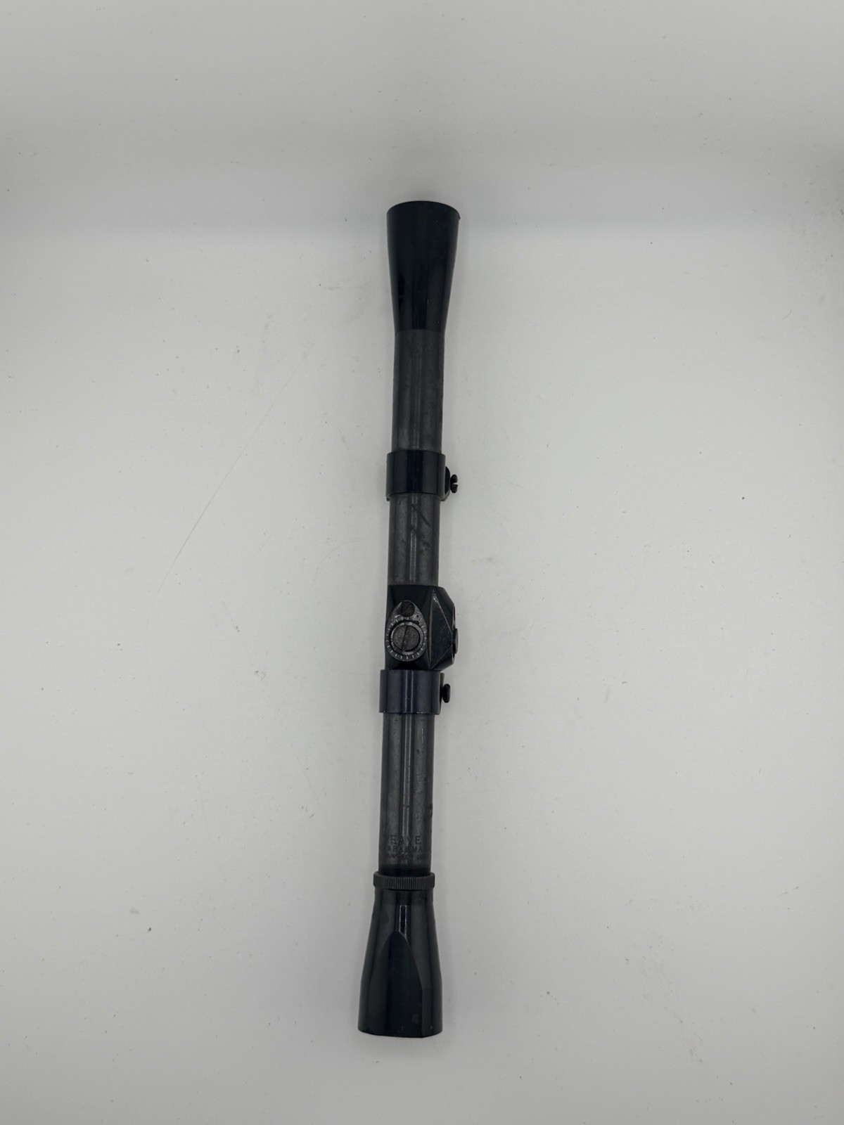 Vintage Weaver Marksman M 4xW Rifle Scope 3/4” Tube USA Steel Widefield