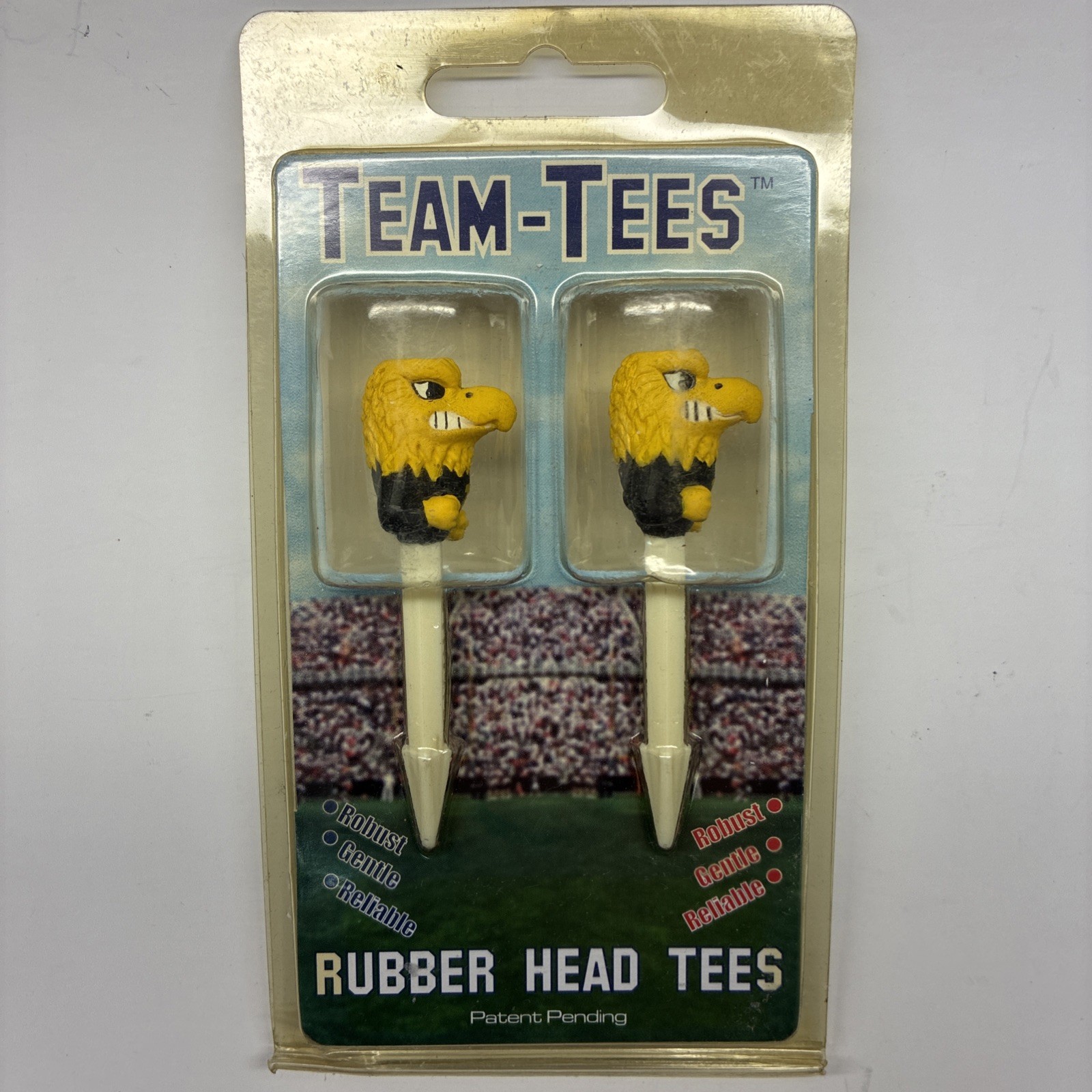 IOWA Hawkeyes Golf Pro Rubber Head TEAM-TEES Iowa Football NEW  FREE Shipping