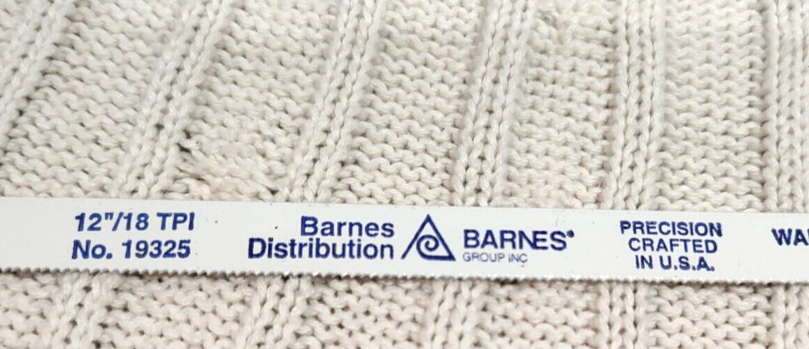 12" Barnes Distribution Saw Blade Model # 19325