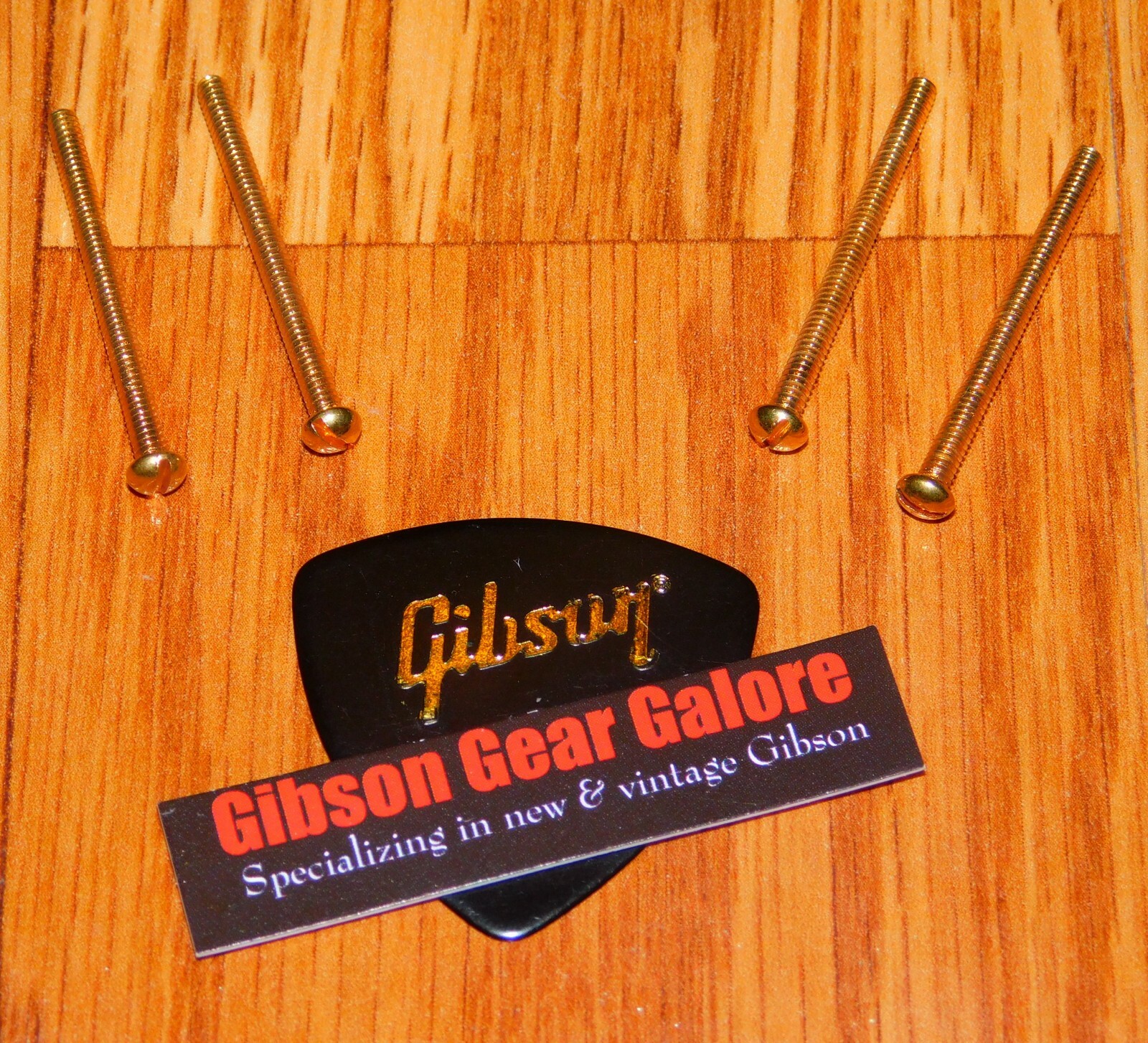 Gibson Les Paul Pickup Screws Set Gold Mounting Guitar Parts Humbucker Project F