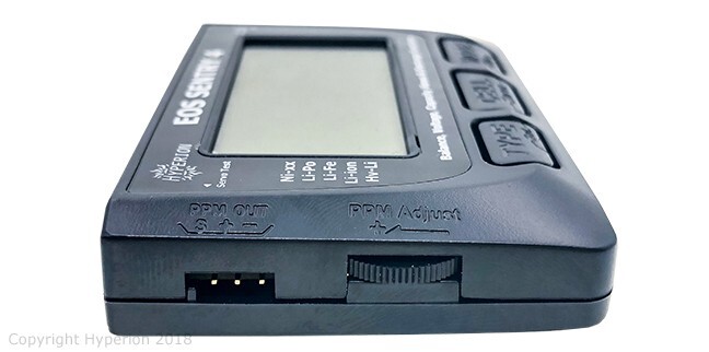 EOS Sentry4 2~8S Battery Checker & Balancer, with Discharge Mode & Servo Test