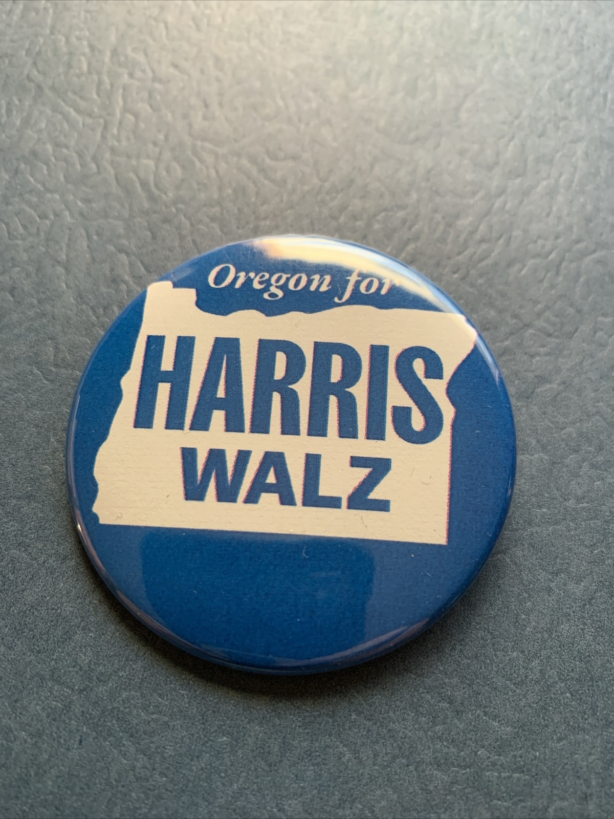 Official 2024 Harris Walz Political Campaign Pinback Button