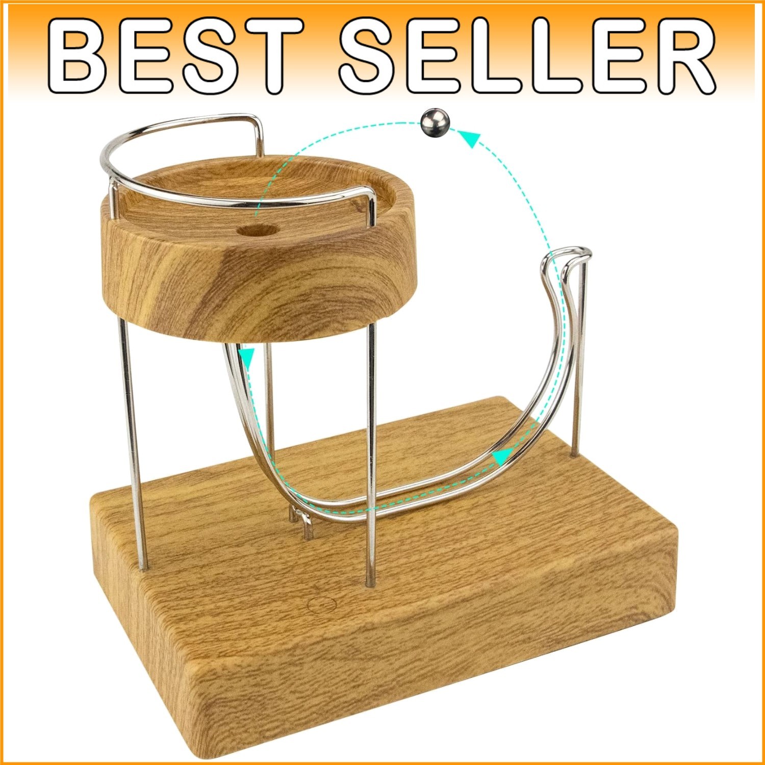 Stable and Low-Noise Perpetual Motion Device - Science Teaching Tool, 1.37 lbs