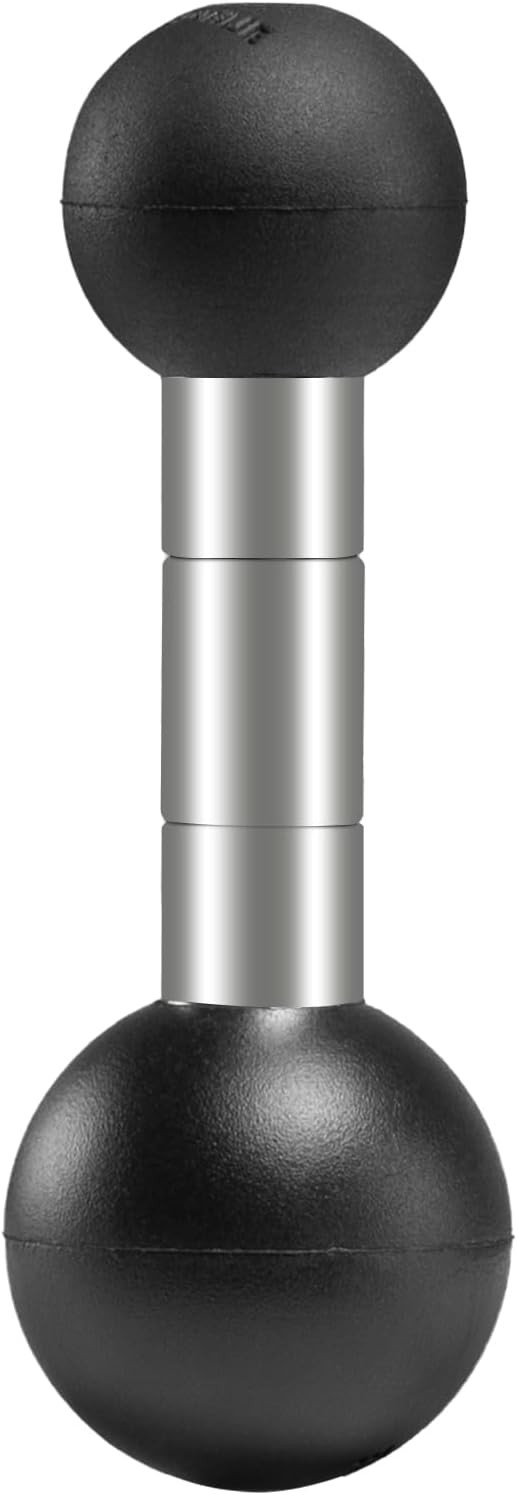 FANAUE Aluminum 25mm Ball to 20 mm Adapter for Industry Standard Dual...