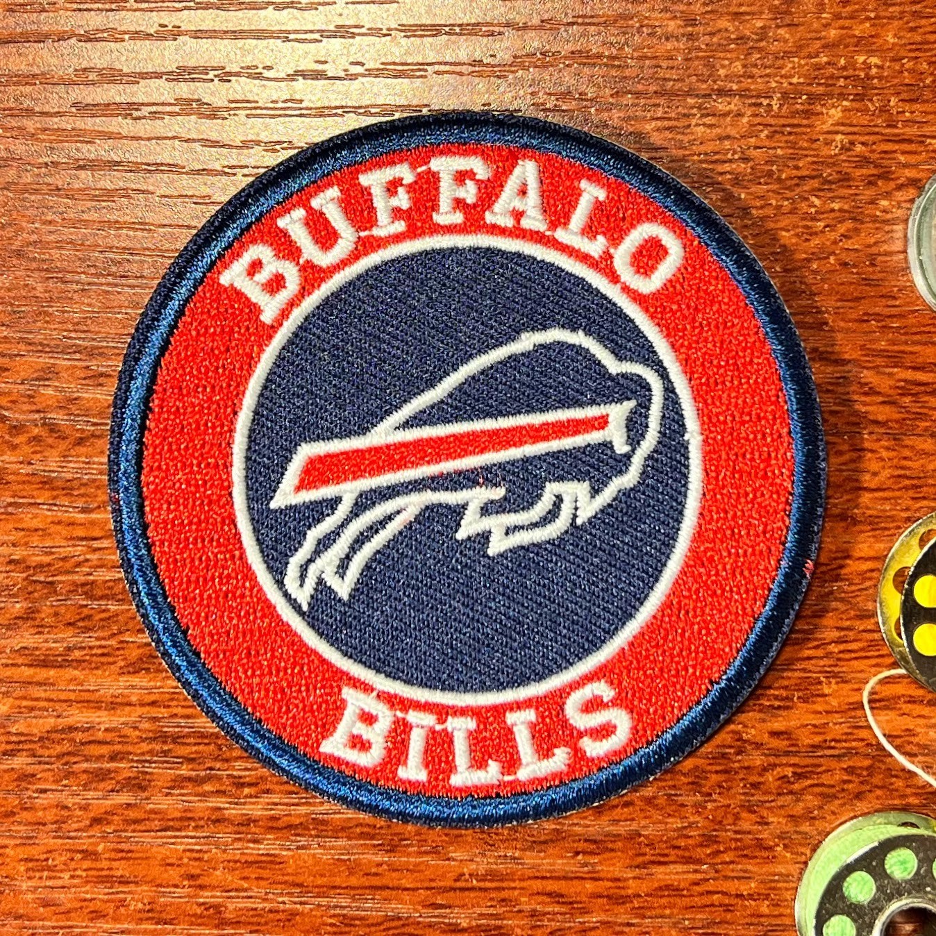 Buffalo Bills 3" NFL Football Sports League Embroidered Iron On Patch