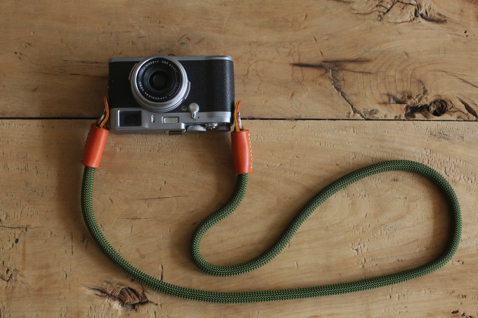 Windmup Army Green 10 mm Climbing Rope Camera Strap