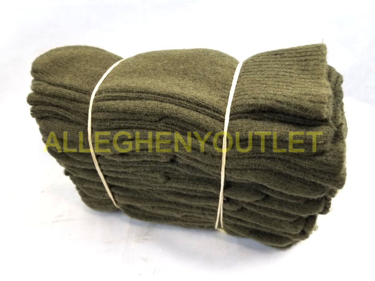 RARE Reliance Knitting Mills 100% Wool Trigger Finger Mitten Inserts Medium NOS