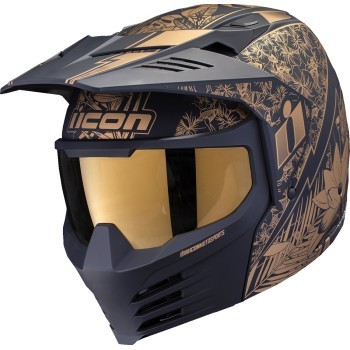 Icon Elsinore Helmet Full Face - Kaonohi Black - Adult Size Large