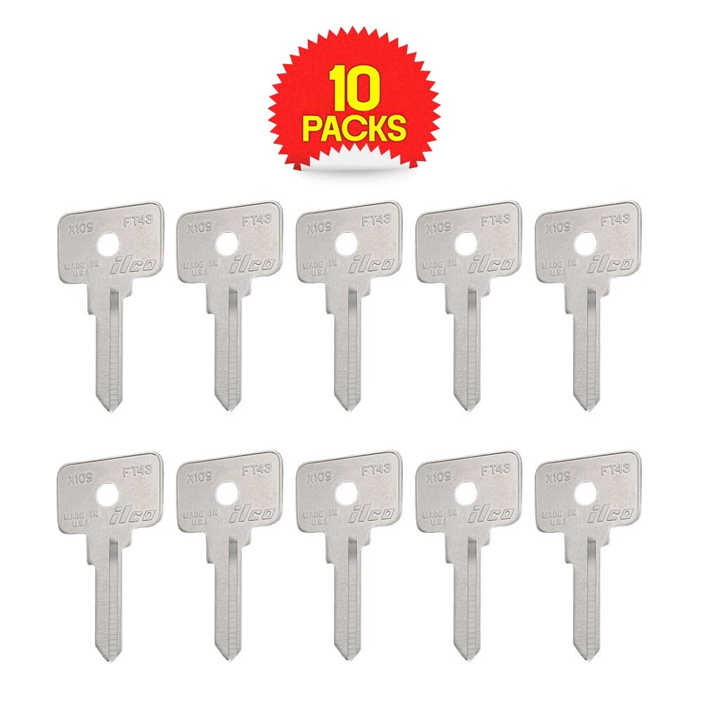 FT43 Key Blank Nickel