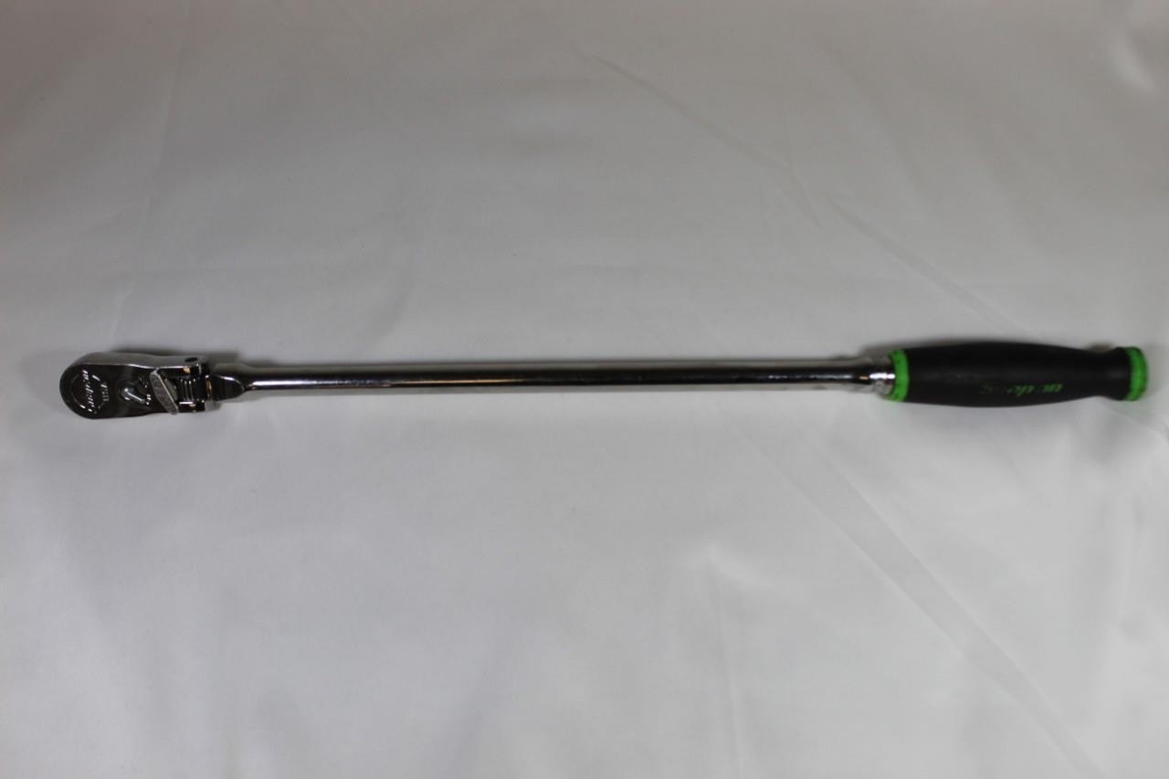 Snap-On FHLLX80 3/8" Drive Dual 80 Tech Soft Grip Ex-Long Handle Locking Ratchet