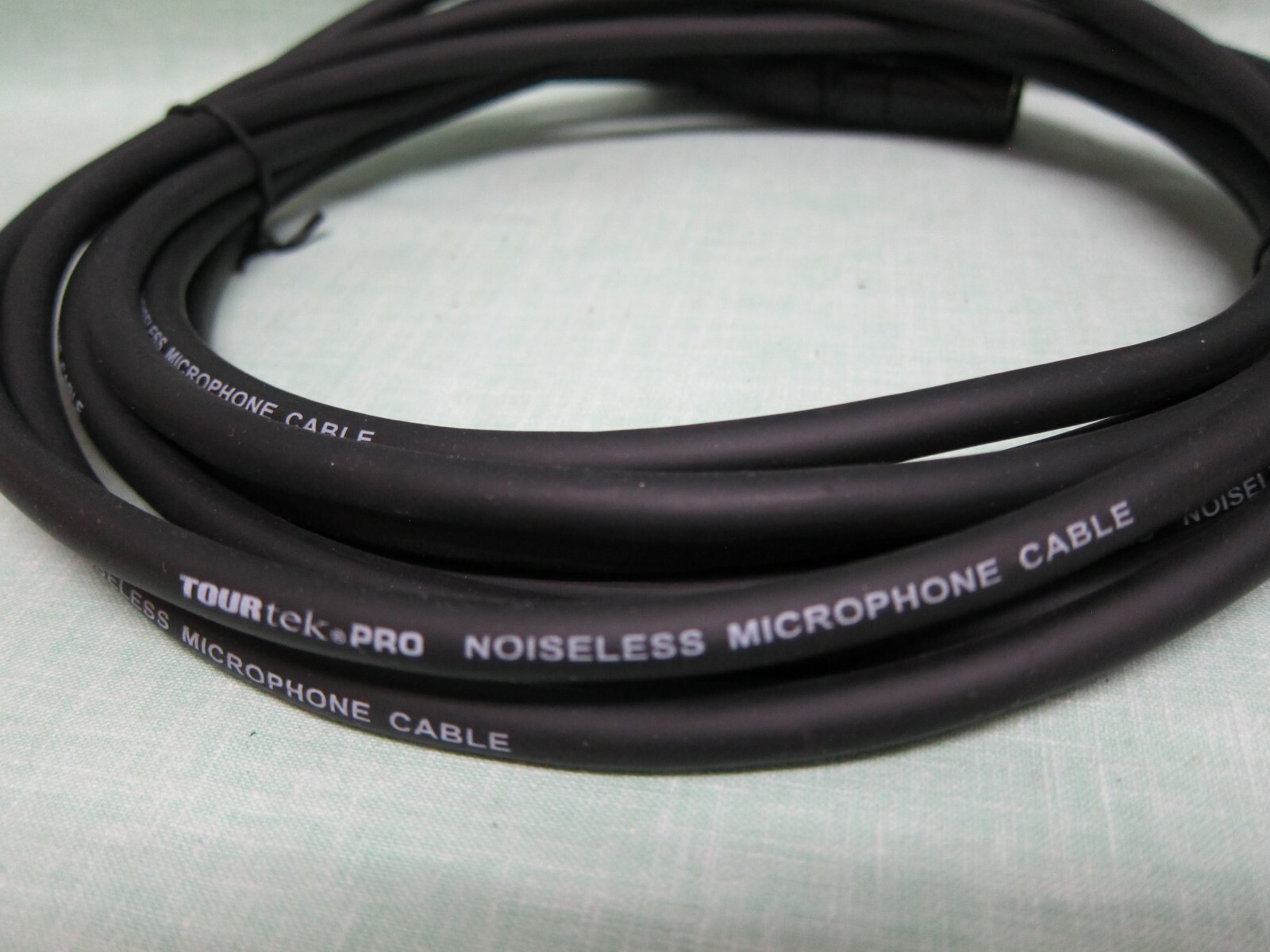 Tourtek  Pro  NOISELESS  MICROPHONE CABLE, 15 ft