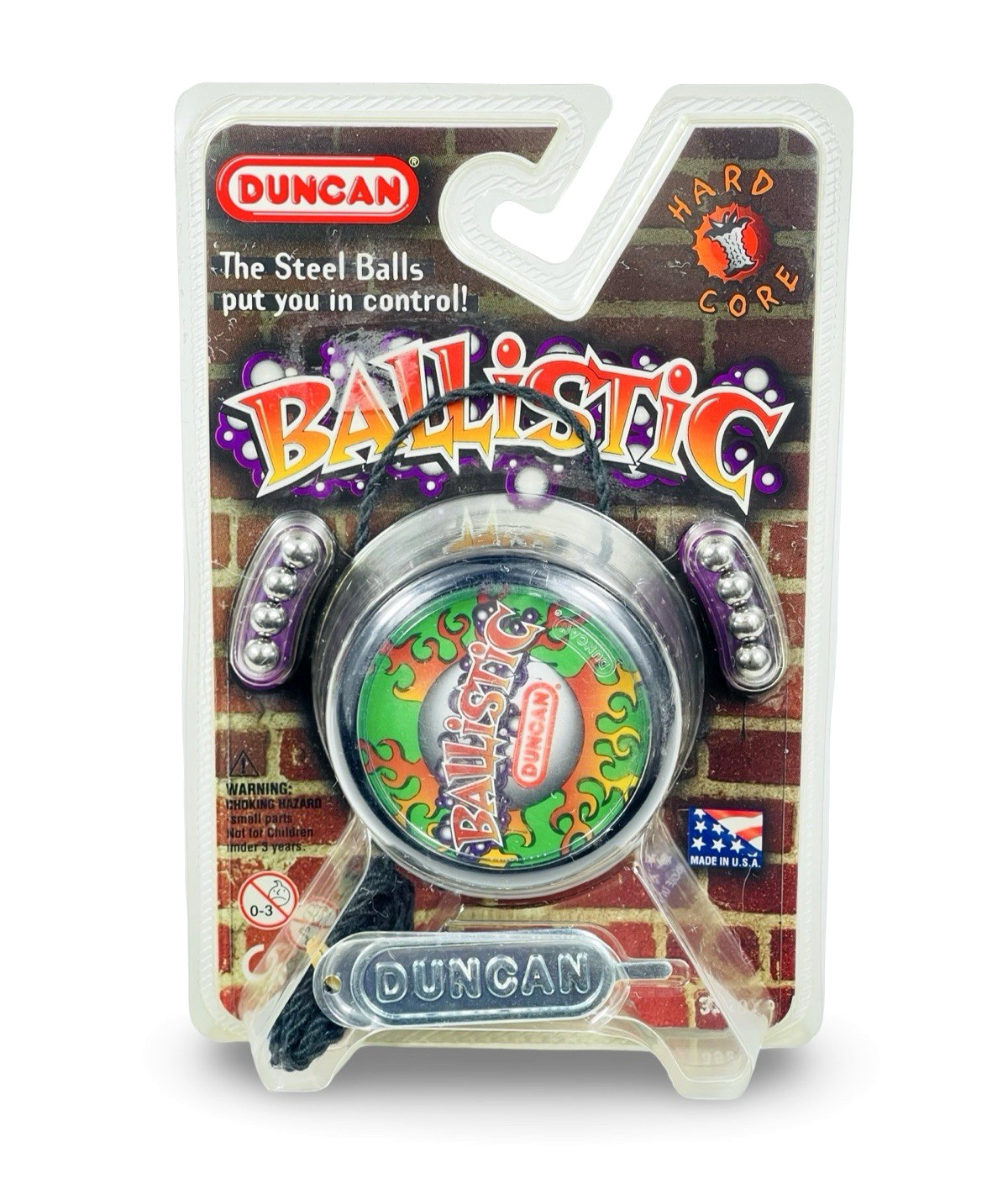 Assorted (3) Hard Core Duncan Yo-Yo's - 1990s Avenger and Ballistic
