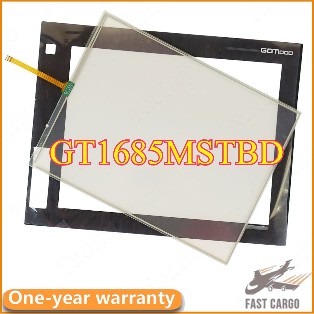 New for GT1685MSTBD Mitsubishi Panel with Front Overlay GT1685MSTBD Touch Screen