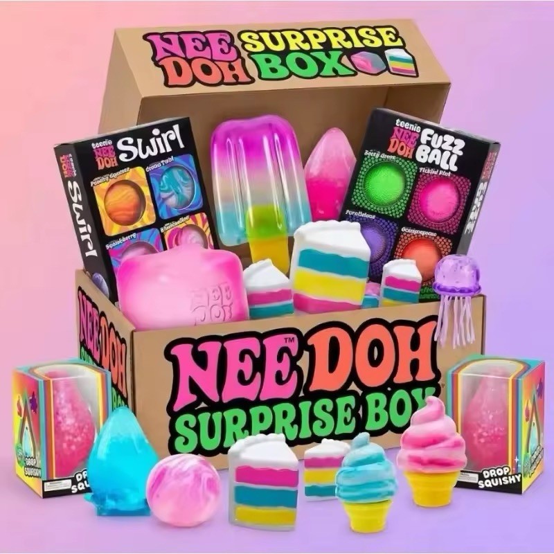 5Piece Set Mystery Squishy Box, Blind Box Squishy Random , Squishy Fun Box