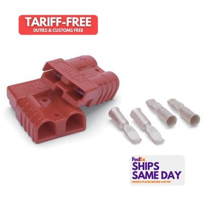 Warn 22680, Kit 175amp Power Lead Red Plastic High Performance & Racing Parts