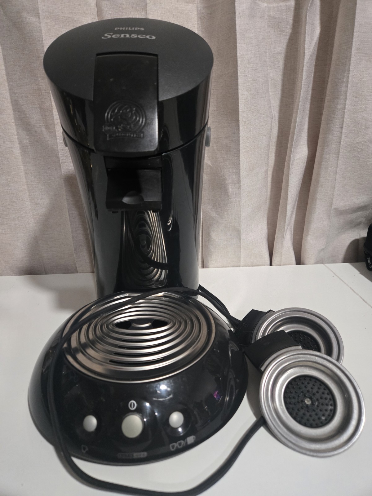Philips Senseo HD7810 Coffee Maker Black Single Serve Pod Machine Tested Works