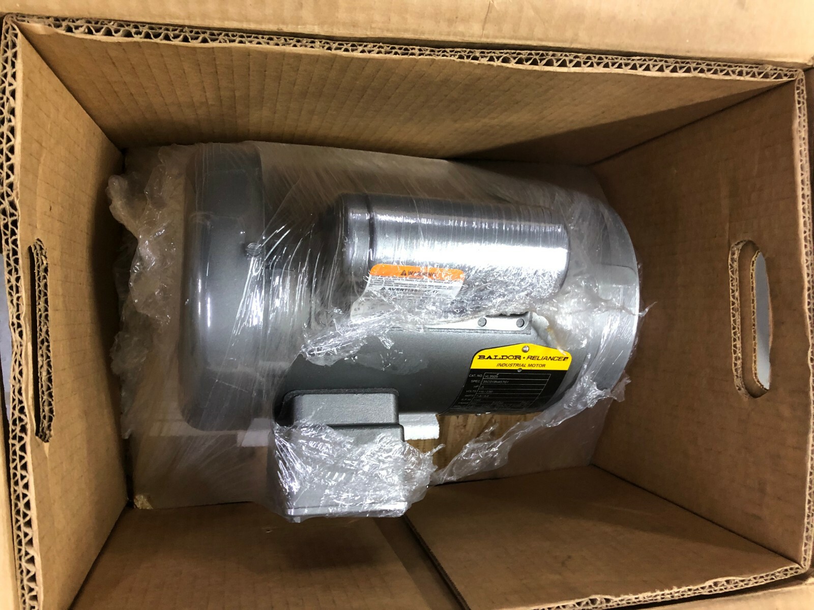 BALDOR VL3505 ELECTRIC MOTOR 1/2 HP 1140 RPM 56C 115/230V NEW IN BOX