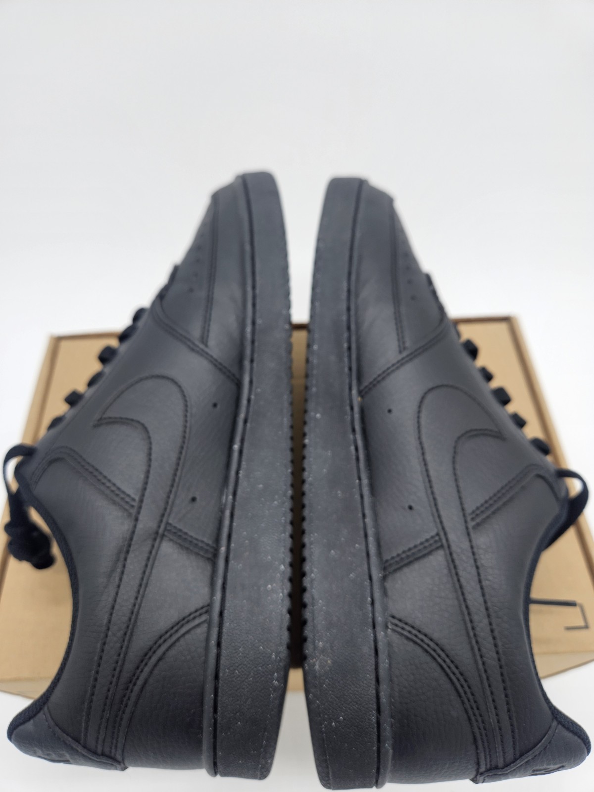 Size 12 - Nike Court Vision Low Triple Black