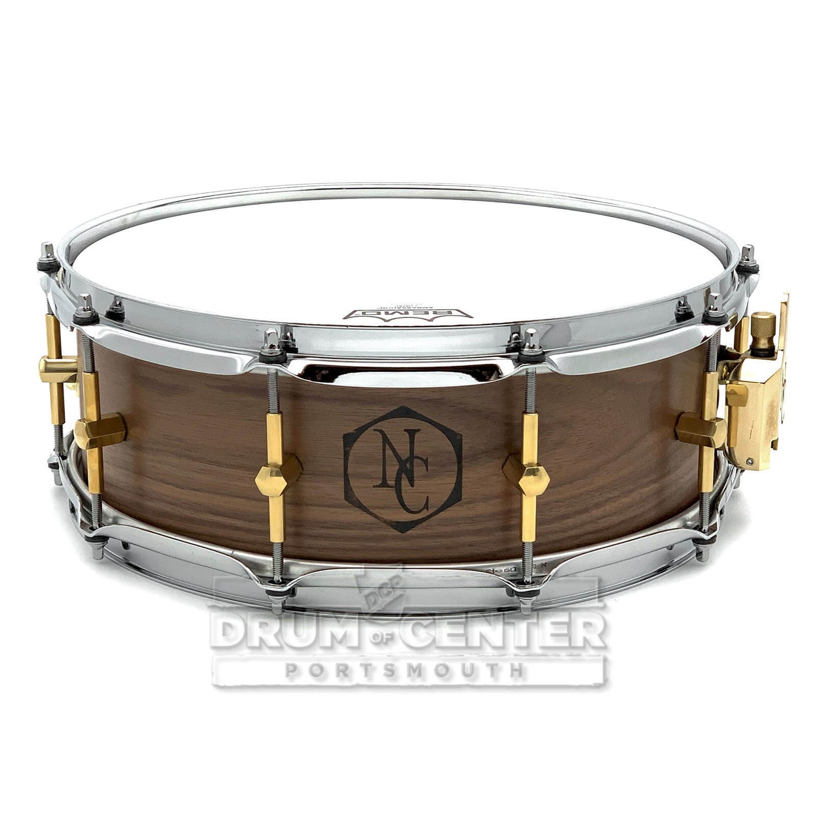 Noble & Cooley Solid Shell Classic Walnut Snare Drum 14x5 Natural Oil