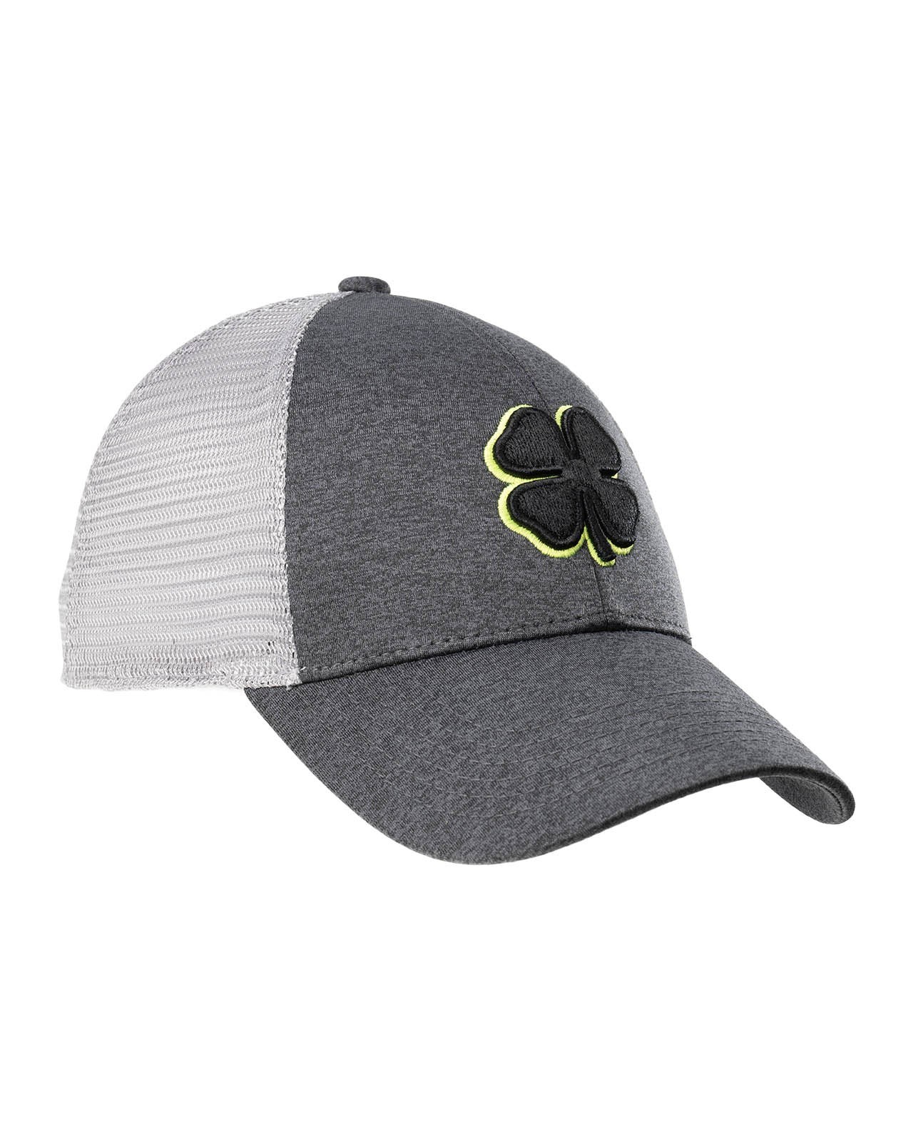 BLACK CLOVER Perfect Luck 8 Cap Hat NEW Fitted Heather Black