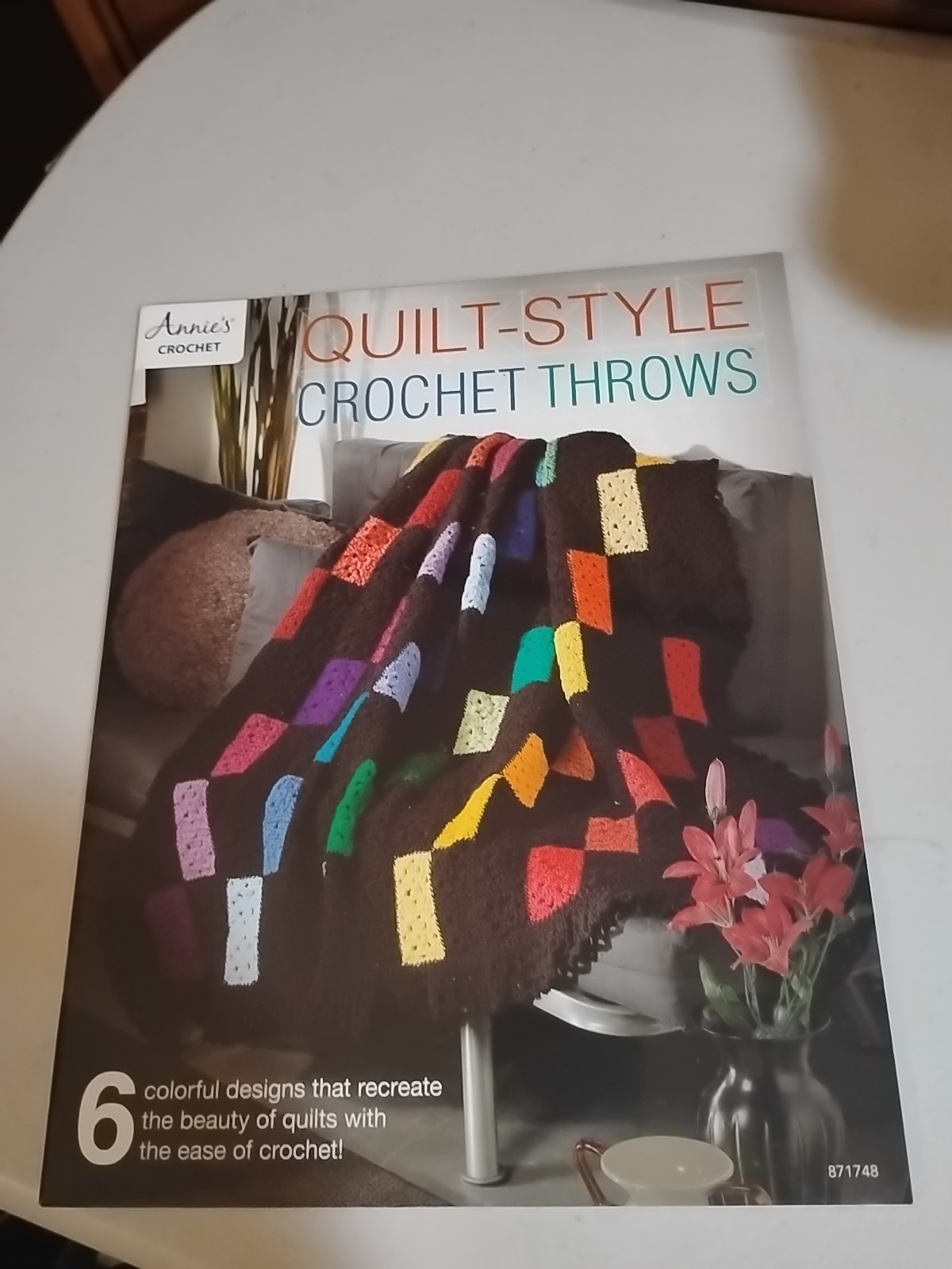 Quilt-Style Crochet Throws | Annie's 871748 NEW!