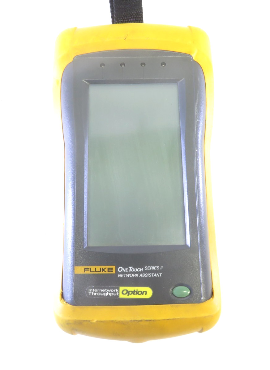 Fluke OneTouch Series II Network Assistant Analyzer, For Parts/Repair