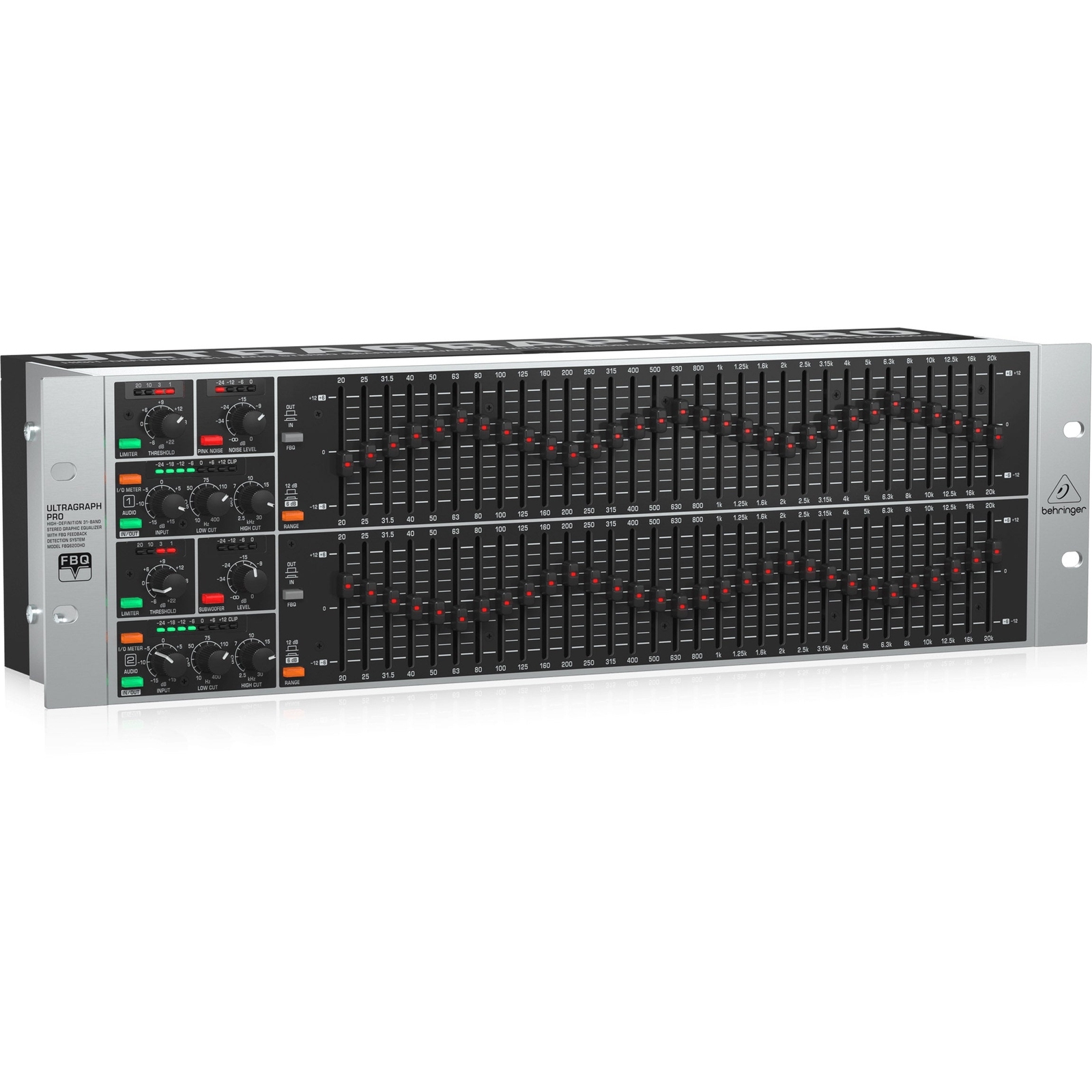 Behringer FBQ6200HD - 31-Band Stereo Graphic EQ