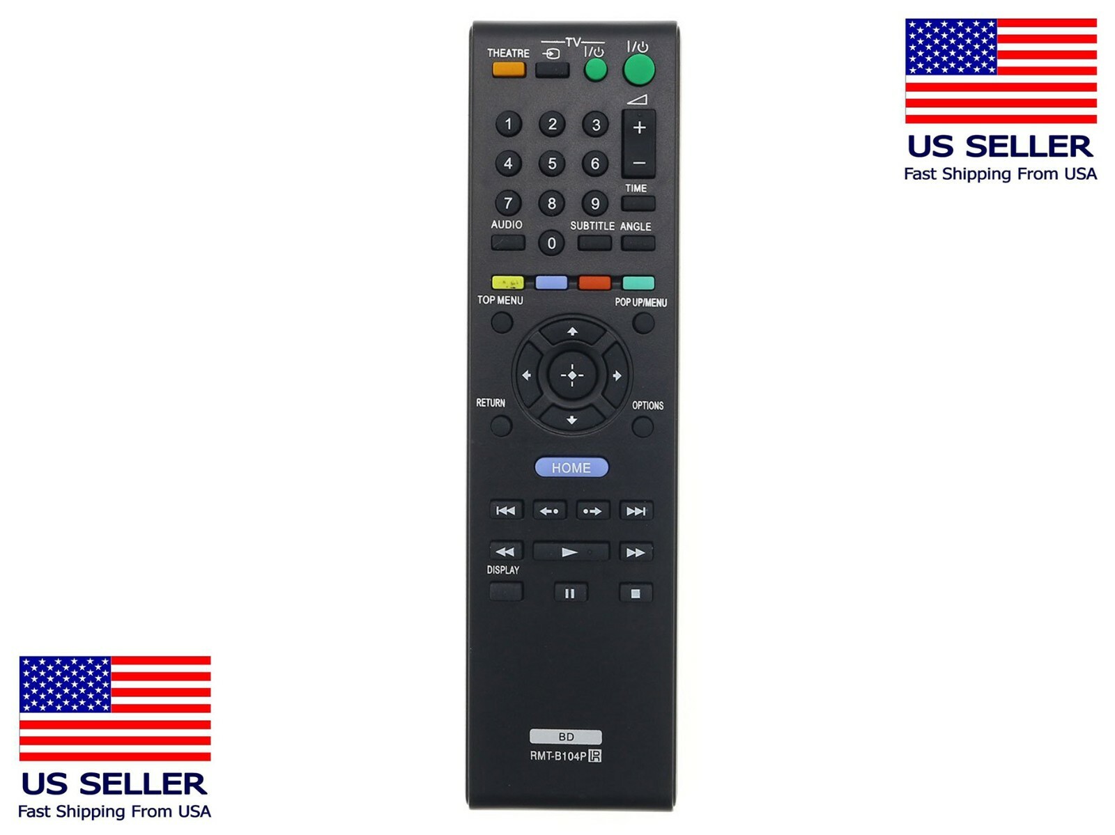 New RMT-B104P Replacement Remote for Sony Blu-ray BDP-S360 BDP-BX2 BDP-S360