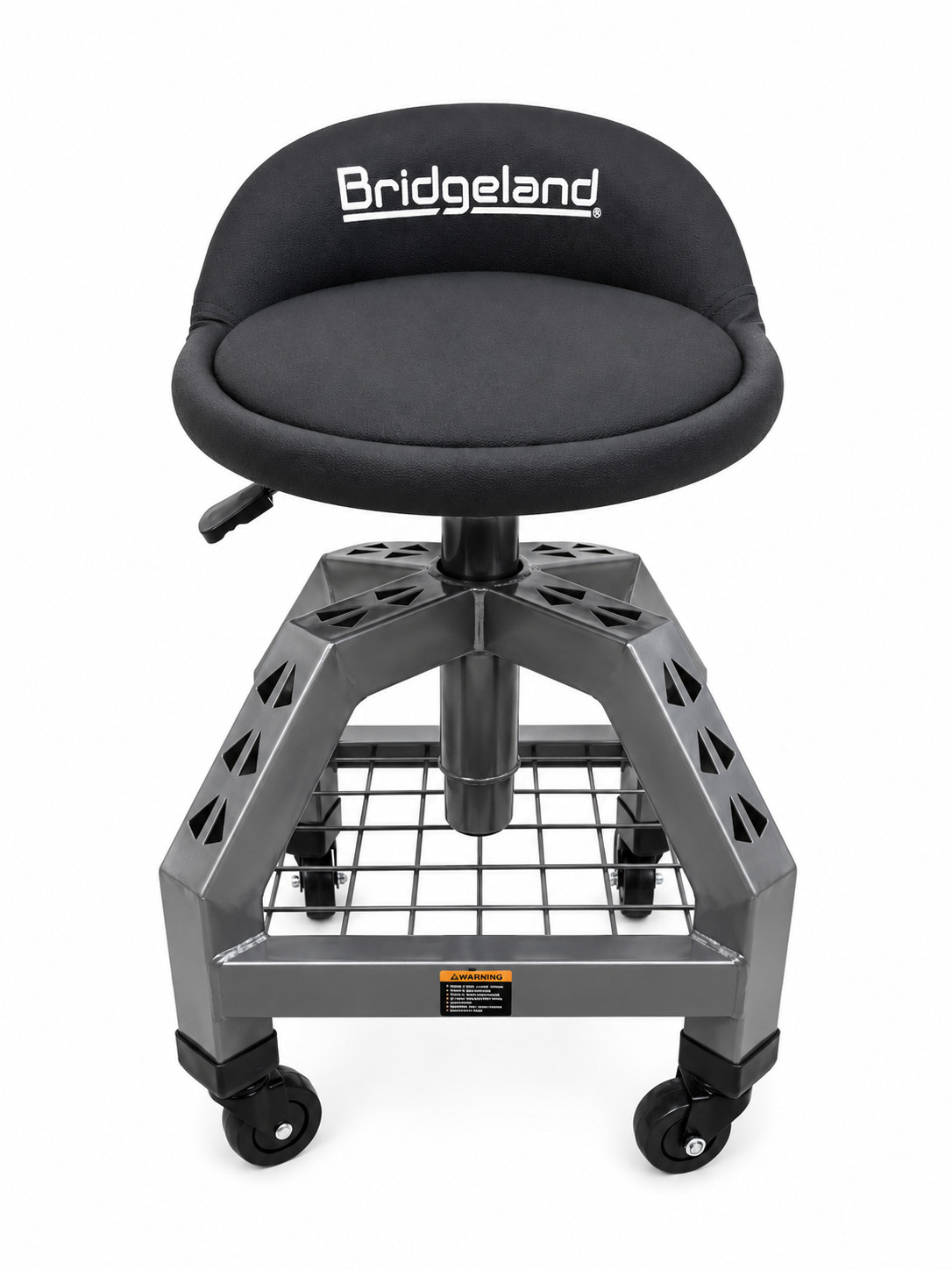 Bridgeland 360° Swivel Rolling Shop Stool w/ Casters