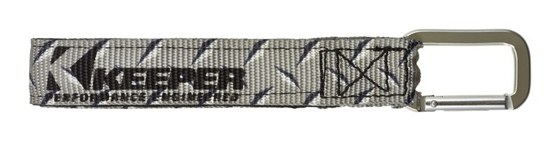 Keeper Wrap-It-Up 1 in. W Gray Waterproof  & UV Resistant Bundling Strap 1 pk