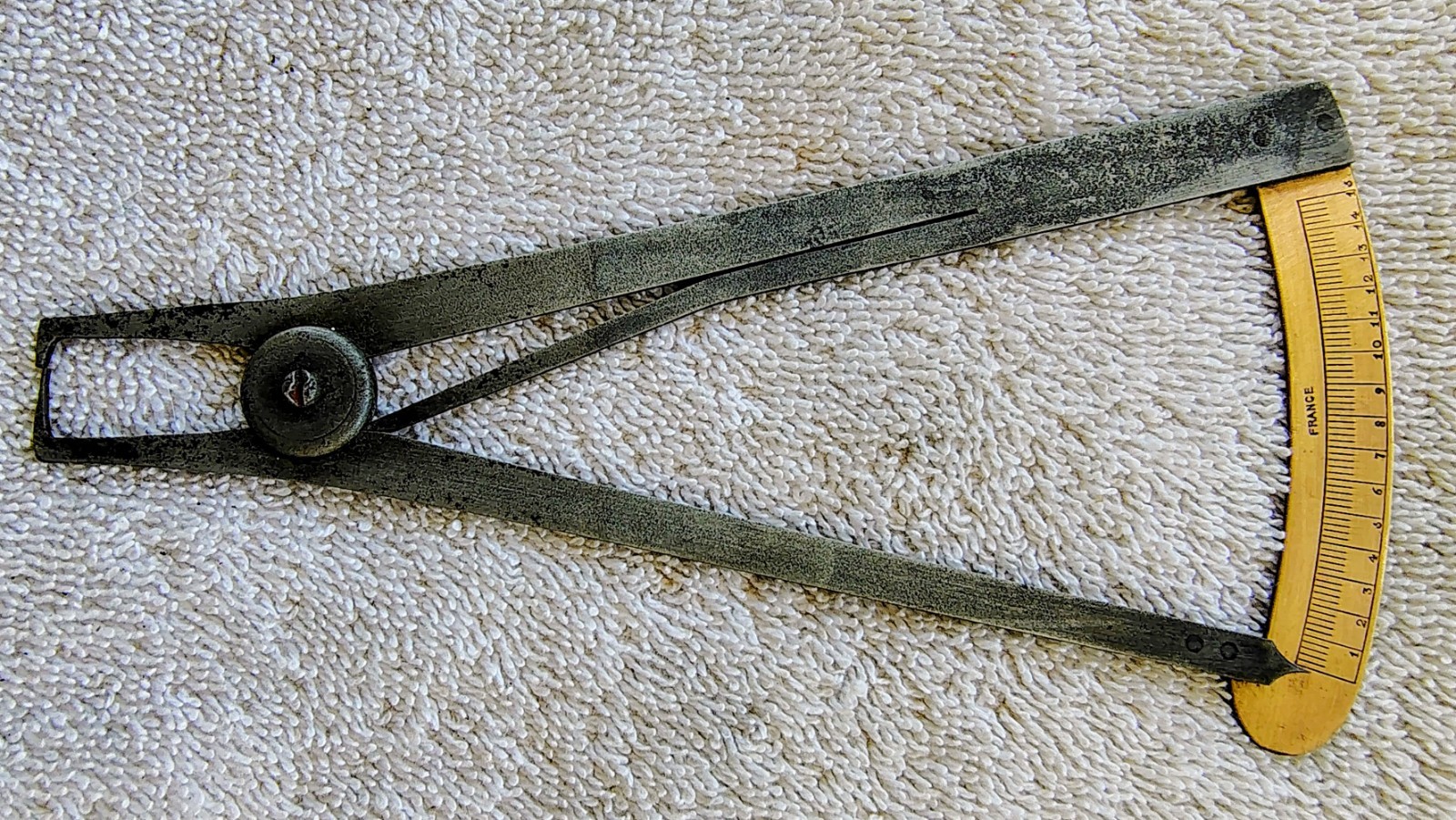 🗽VINTAGE THICKNESS CALIPER MERTIC (CALIPER LENS MEASUREMENTS) FRANCE