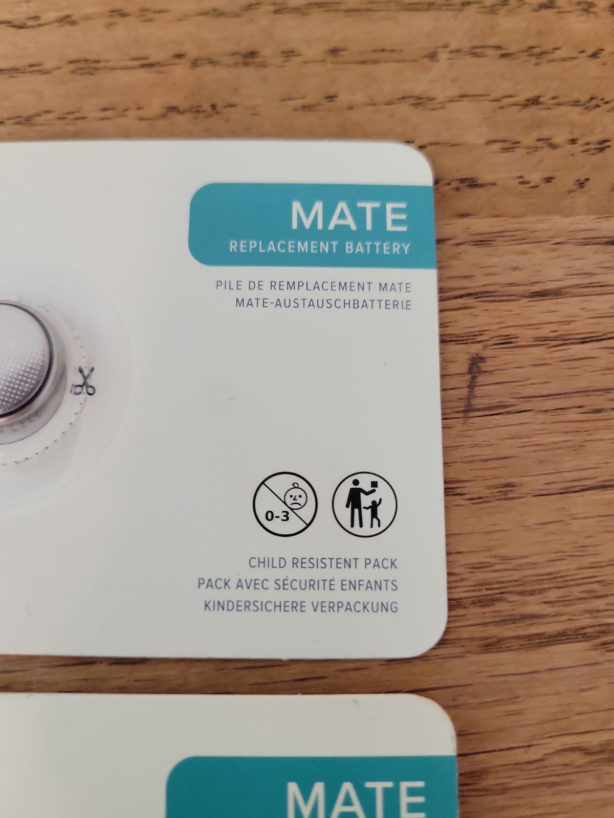 LOT of 2 Tile Mate Replacement Battery - EXP 2022