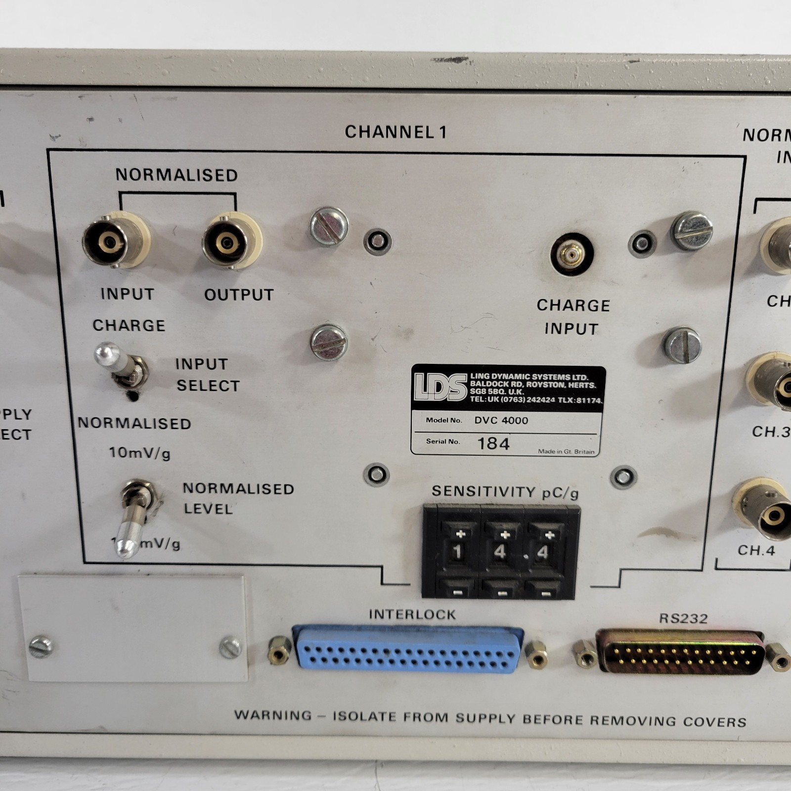 LDS DVC 4000 Digital vibration controller Waveform Generator