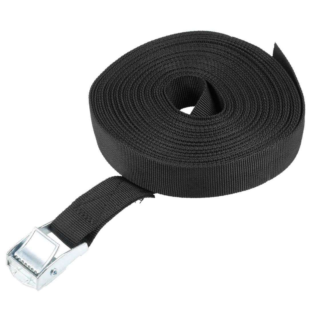 9M x 25mm Lashing Strap Cargo Tie Down with Cam Buckle Up to 80Kg, Black