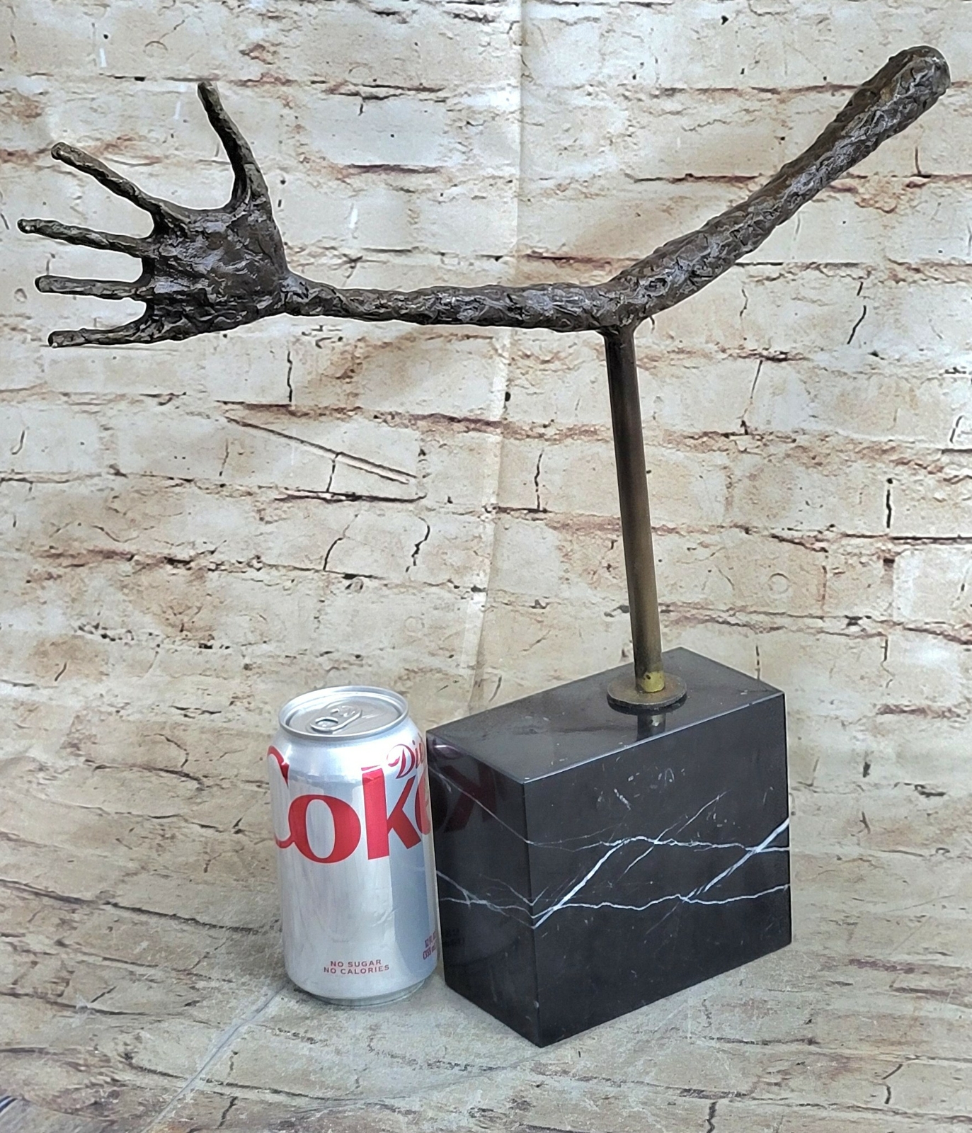 Bronze Sculpture Rare Gia Cometti Hand Classic Artwork Home/Office Decor DEAL