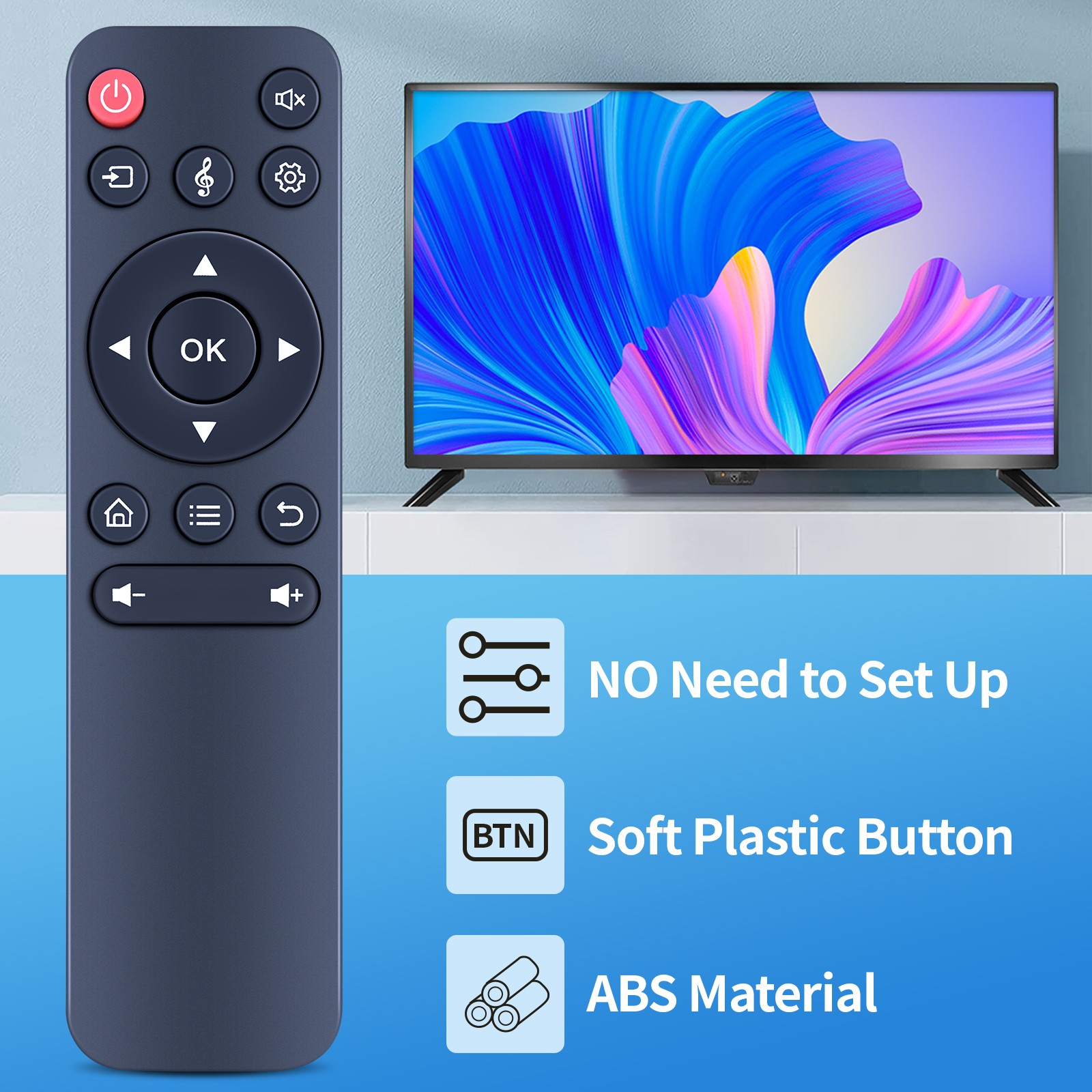 Remote Control For Roconia Q6 Native 1080P Projector