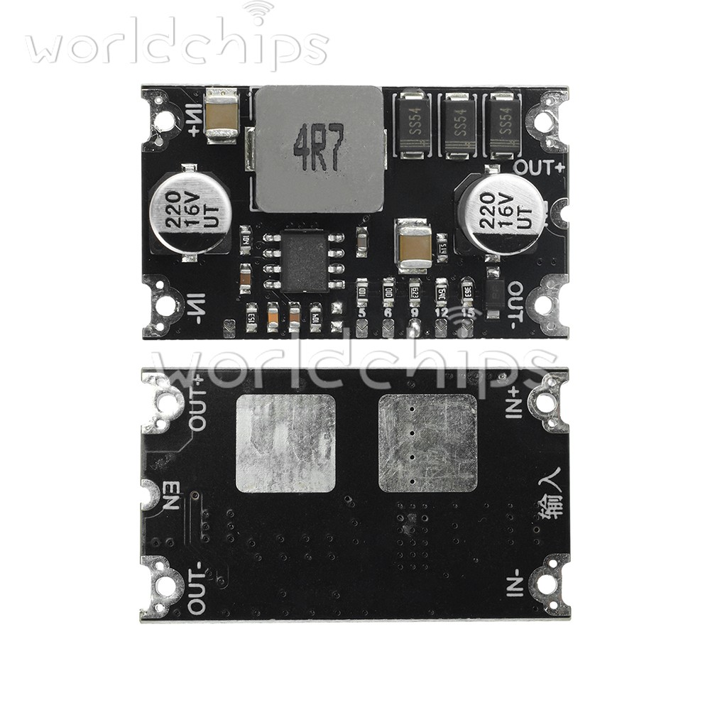 6A High-Power DC Step-Up Module DC3-15V to 5V6V9V12V15V Short-Circuit Protection