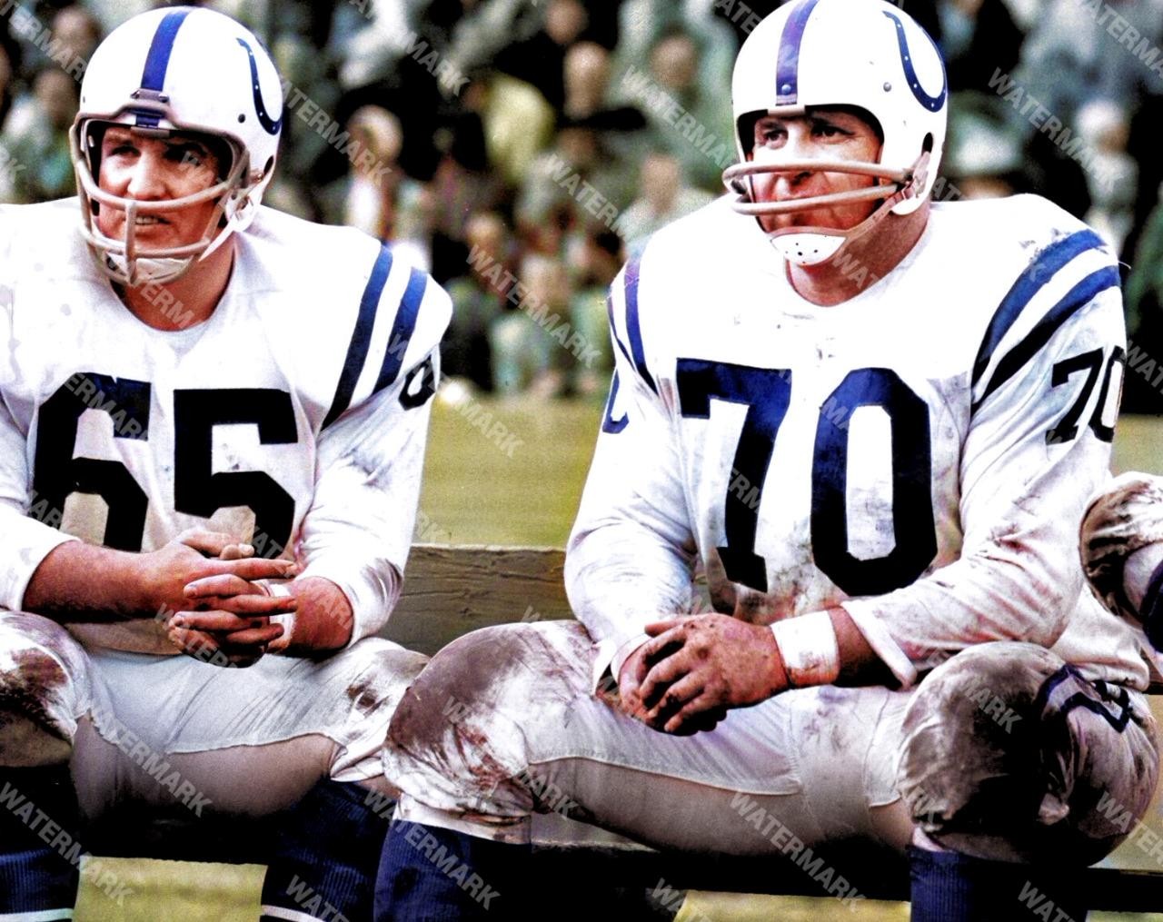 GW762 STEVE MYHRA - ART DONOVAN BALTIMORE COLTS8x10 11x14 16x20 Colorized Photo
