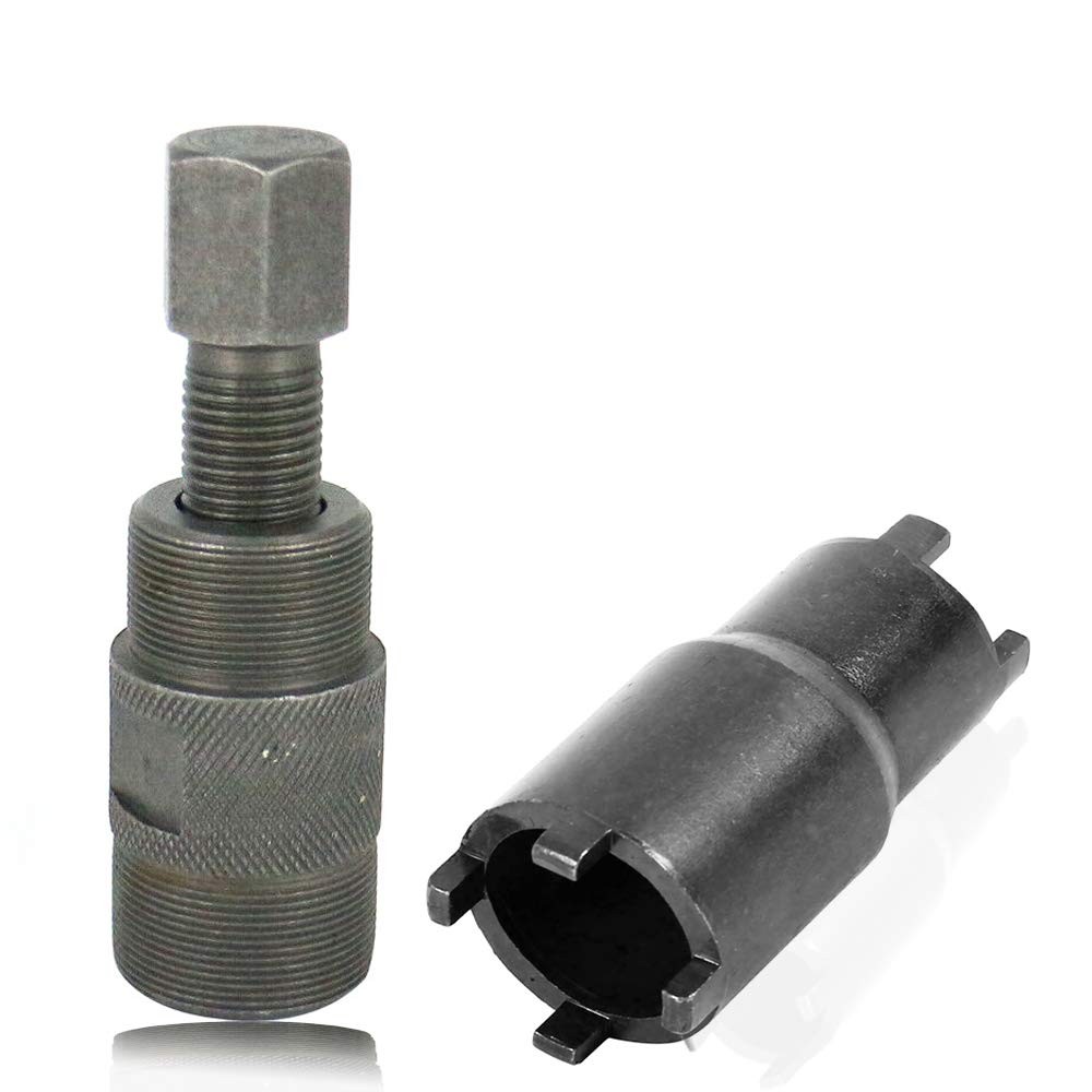 2Pcs Magneto Flywheel Puller 24mm & 27mm and 20mm & 24mm Clutch Lock Nut Span...