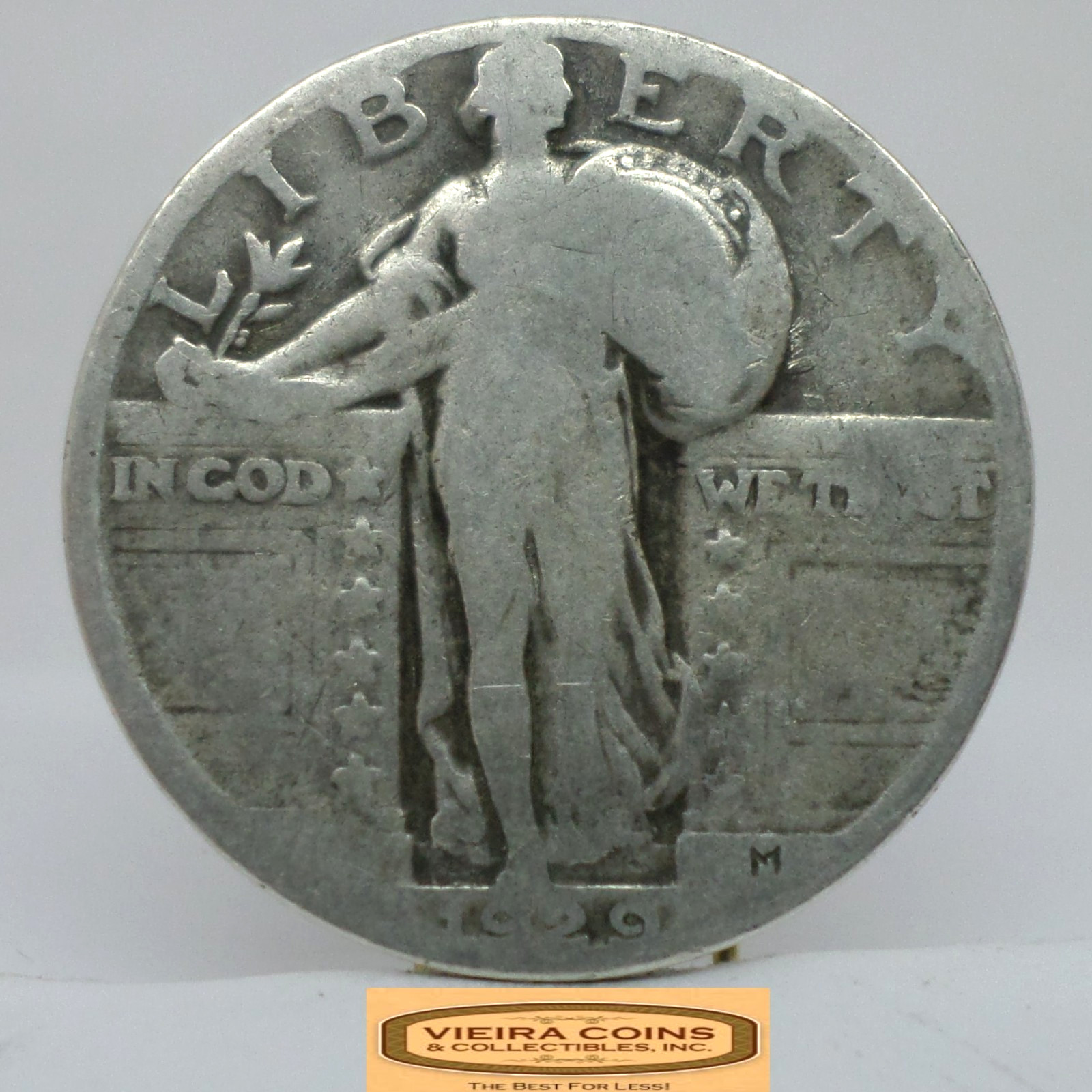 1929 Standing Liberty Silver Quarter - #C59784NQ